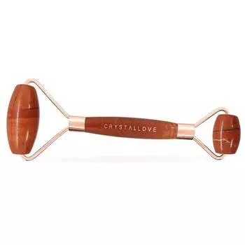 Массажер для лица Crystallove Red Jasper