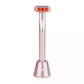 Массажер для лица Usuie Red Light Therapy, розовый