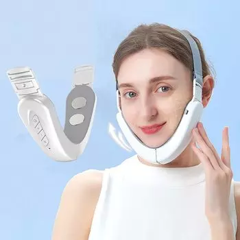 Массажер ZJY Microcurrent Blue Light, белый