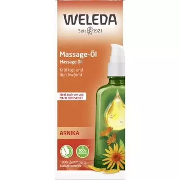 Массажное масло арники Weleda, 100 ml