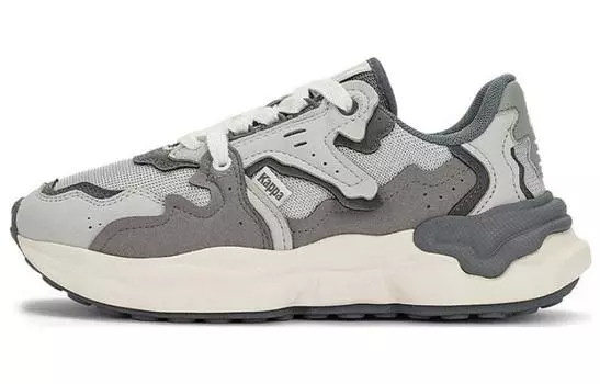 Массивные кроссовки Kappa унисекс, Darkirongray/black/shadowgray