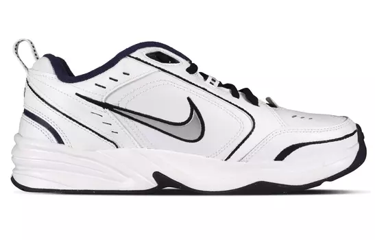 Кастомизированные кроссовки Nike Air Monarch 4 Unisex, черный/белый
