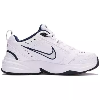 Кастомизированные кроссовки Nike Air Monarch 4 Unisex, голубой/белый