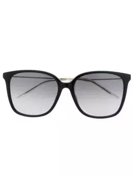Массивные солнцезащитные очки с затемненными линзами KENZO, черный
