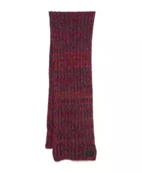 Массивный вязаный шарф Paul Smith, красный