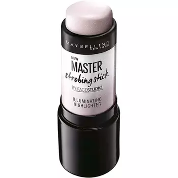 Master Strobing Stick 100 Light Iridescent 9G, Maybelline New York