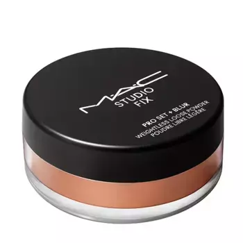Матирующая пудра-фиксатор Studio Fix Micro Veil Loose Powder Mac Cosmetics, цвет deep dark