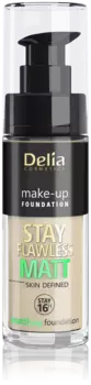 Матирующая тональная основа для лица 403 Delia Stay Flawless Matt, 30 мл