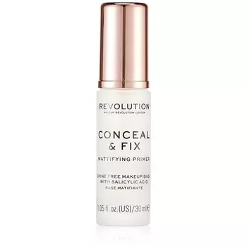 Матирующий праймер Makeup Revolution Conceal & Fix, 1,05 жидких унции, Revolution
