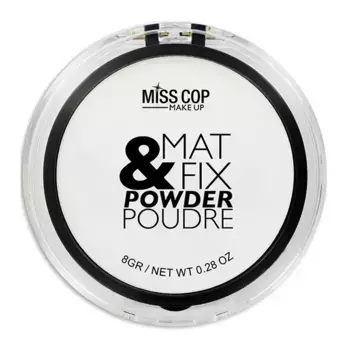 Матовая основа под макияж Poudre Mat & Fix Poudre Matifiante Miss Cop, 1 UD