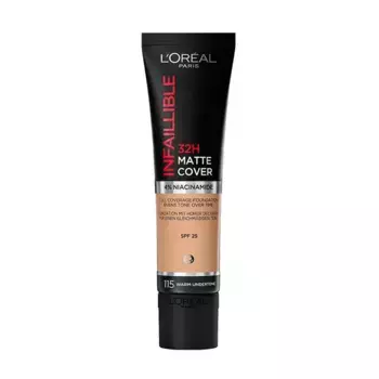 Матовая основа под макияж с плотным покрытием Infalible 32H Matte Cover L'Oreal, 115