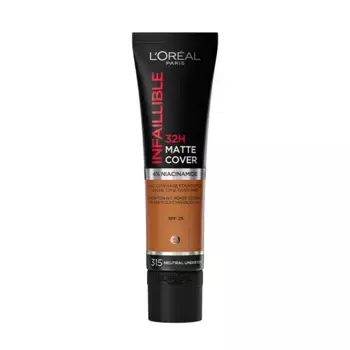 Матовая основа под макияж с плотным покрытием Infalible 32H Matte Cover L'Oreal, 315