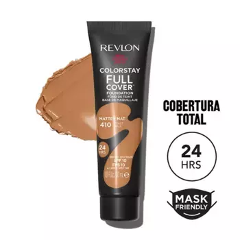 Матовая основа под макияж с полным покрытием Colorstay Full Cover Foundation Revlon, цвет toast