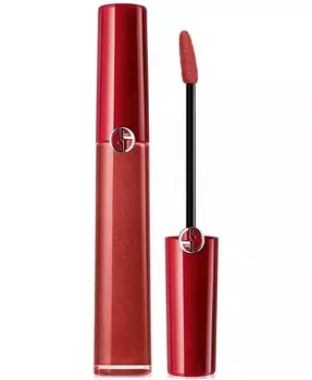 Матовая жидкая губная помада Lip Maestro Mediterranea Giorgio Armani, цвет 216 MEDITERRANEA (LUMINOUS BRICK BROWN)