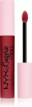 Матовая жидкая губная помада NYX Professional Makeup Lip Lingerie XXL, 23 - Its hotter 4 ml