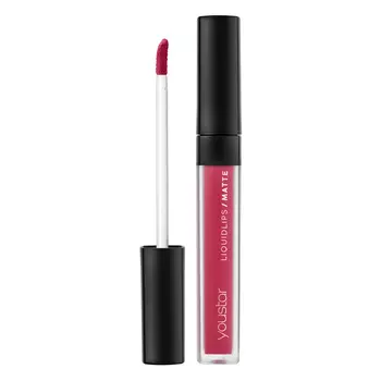 Матовая жидкая помада liquidlips/matte Youstar, цвет nr. 06 - burgundy, 6 мл