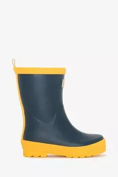 Матовые дождевые сапоги Hatley, синий