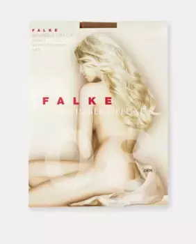 Матовые прозрачные трусики Falke плотностью 8 ден, цвет Natural