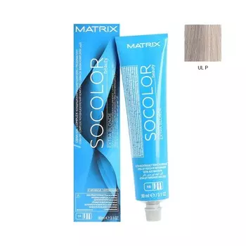 Matrix, Socolor Beauty Ultra Blonde, осветляющая краска для волос (ULB P), 90 мл