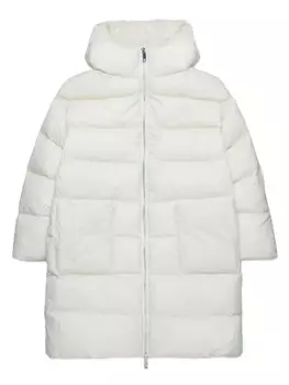 MAX&Co. Kids стеганый пуховик, белый