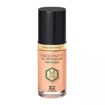 Max Factor Facefinity All Day Flawless 3 в 1 Жидкая тональная основа N75 Golden 30 мл