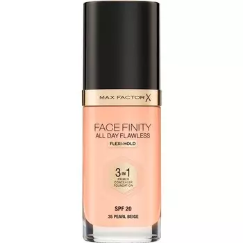 Max Factor Facefinity All Day Flawless стойкий тональный крем SPF 20 оттенок 35 Pearl Beige 30 мл