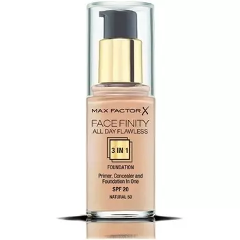 Max Factor Facefinity All Day Flawless тональная основа 3 в 1 SPF 20 для женщин 30 мл