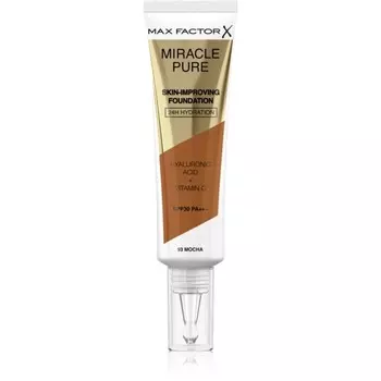 Max Factor, Miracle Pure Skin, тональный крем стойкого действия Spf 30, оттенок 93 мокко, 30 мл