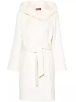 Max Mara длинное пальто Newmang, нейтральный цвет