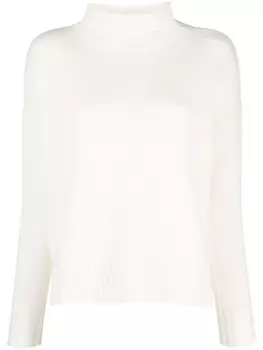 Max Mara джемпер Maglia с высоким воротником, белый