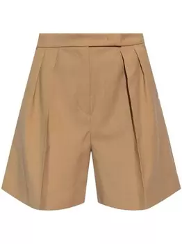 Max Mara шерстяные шорты Джессика, коричневый