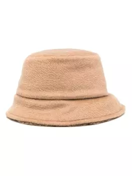 Max Mara шляпа-ведро Fiducia, коричневый