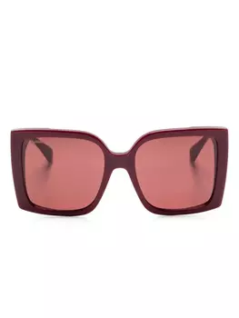 Max Mara солнцезащитные очки 131, красный