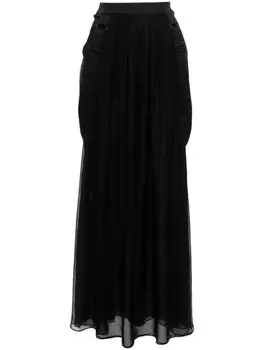 Max Mara юбка макси Jedy, черный