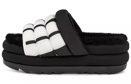 Maxi Slide Logo Черный Женский Ugg