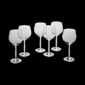 Maxwell & Williams Vintage Balloon Wine GB, Набор из 6 шт., Бокал для вина, Бокал для белого вина, Бокал для красного вина, 390 мл, SM1004