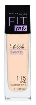 Maybelline Fit Me Luminous & Smooth Праймер для лица, 115 Ivory