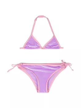 Mc2 Saint Barth бархатное бикини Holly, фиолетовый