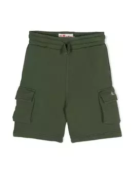 MC2 Saint Barth Kids шорты-карго Cargy Jr, зеленый