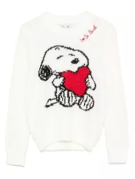 MC2 Saint Barth Kids x Snoopy Peanuts свитер принцессы, белый