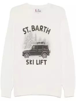 MC2 свитер Saint Barth Heron Mc2 Saint Barth, белый