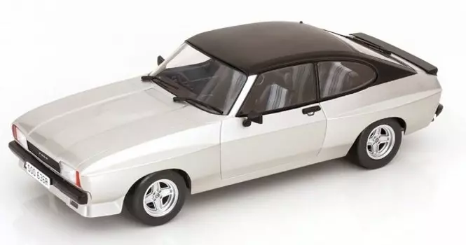 Mcg Ford Capri Mk Ii X-Pack Серебристый Mattblac 1:18 18349
