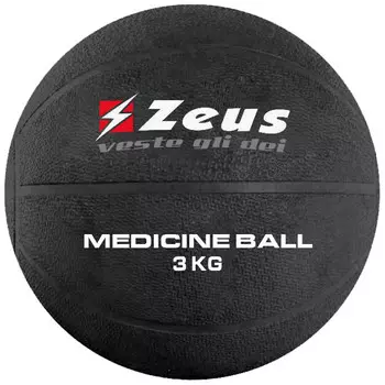Медбол Zeus 3 кг черный