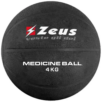 Медбол Zeus 4 кг черный