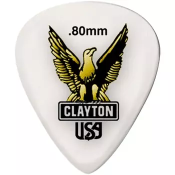 Медиаторы Clayton Acetal Standard 0,80 мм, 1 дюжина