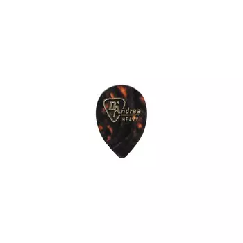 Медиаторы D'Andrea 358 для гитары Teardrop Celluloid Jazz One Dozen Shell Medium