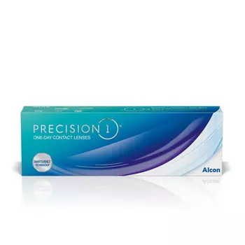 Медицинский прибор, Alcon, Precision1, Однодневные контактные линзы - 10.00, 30 шт, цвет бесцветный
