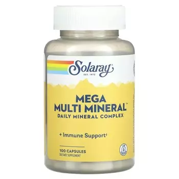 Мега мультиминерал, 100 капсул Solaray