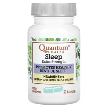 Мелатонин Sleep Extra Strength 30 капсул Quantum Health