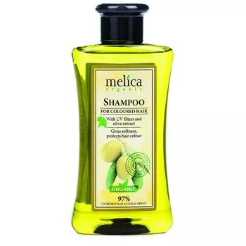 Melica Organic, Шампунь для волос, окрашенных УФ-лучами, 300мл